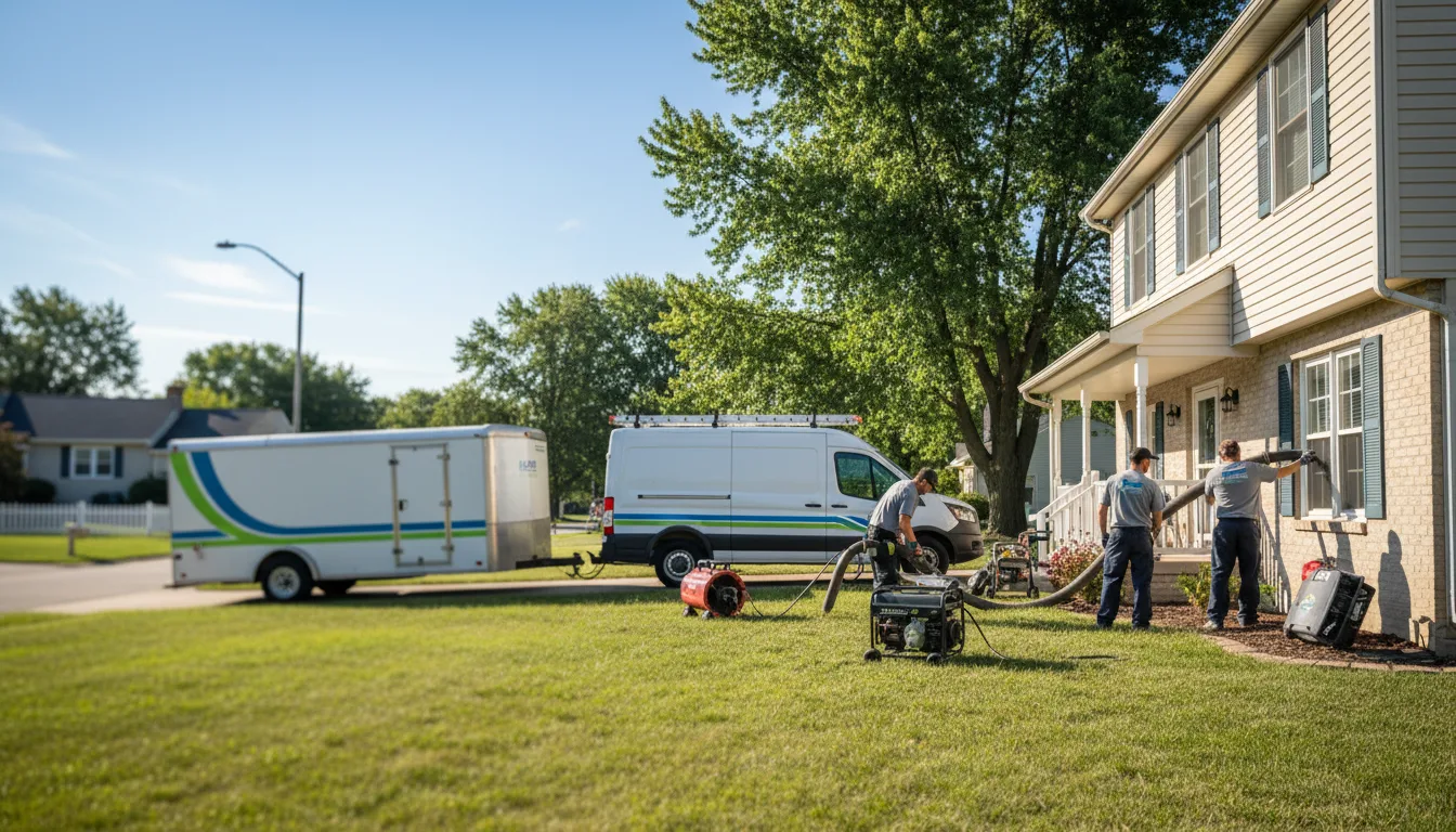 Flooded Basement Restoration And Cleanup With Repair in Vernon Center, NY near me
